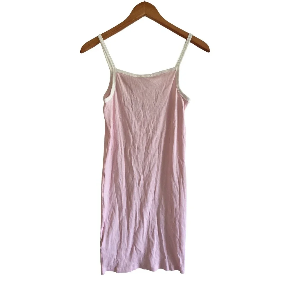 HM Kids Pink New York‎ Long Island Ribbed Cami Mini Dress Size 16 18 Years